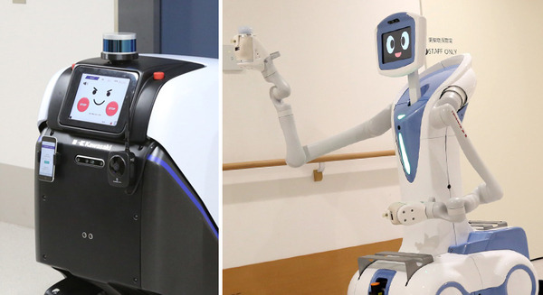人とロボットが共存する近未来医療の姿　藤田医科大学病院と川崎重工がサービスロボット実証実験 画像