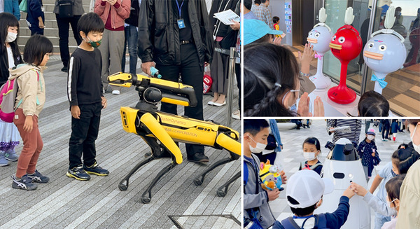 「羽田スマートシティEXPO 2021」未来の街で子ども達がロボットや次世代モビリティを体験！子どもに人気のロボットは… 画像