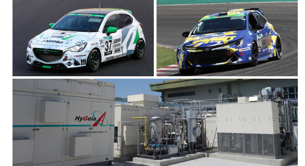 内燃機関でカーボンニュートラル実現に挑戦　川崎重工、スバル、トヨタ、マツダ、ヤマハ発が共同発表　バイオや水素に活路 画像