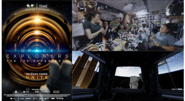 KDDI、国際宇宙ステーションISSの360度カメラ映像で宇宙生活を体感できるVR動画を配信開始　船外活動の様子も初登場 画像