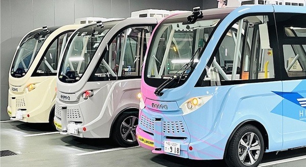 HICityの自動運転バスがついに公道へ！「NAVYA ARMA」がHICityと羽田空港間の公道走行　一般の利用者が乗車可能 画像