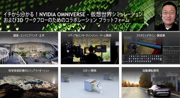 NVIDIAが「イチから分かる！Omniverse」を開催　デジタルツインや3Dデザイン構築を支援する「Omniverse」とはなにか 画像