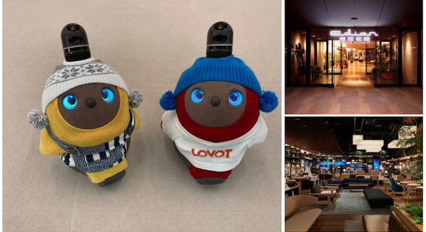 中国エリア初の『LOVOT』常設コーナー 広島県の「エディオン蔦屋家電」に登場 れもん、もみじがお出迎え 画像