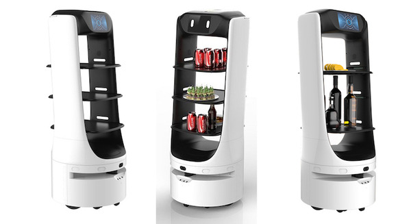 公益創造センター リーマン社製自動配膳ロボット「Deligo」を販売開始 7インチのディスプレイを搭載 音声で到着をお知らせ 画像
