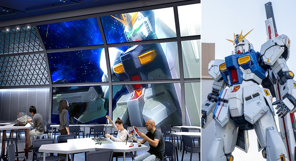 『ガンダムパーク福岡』4月にオープン 体感型アクティビティなど複合エンターテインメント施設 「νガンダム」限定商品も販売 画像