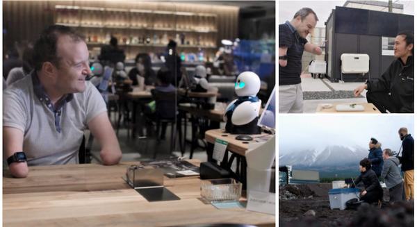 BBCの新番組「テック・エクスプローラー」初回放送で日本を特集 分身ロボットカフェ「DAWN ver.β」を訪れる 画像