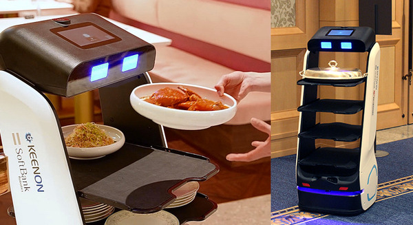 最大4段の大容量トレーが特徴の配膳運搬ロボット「Keenbot アイリスエディション」発売 導入事例を公開　SBRとアイリスオーヤマ 画像