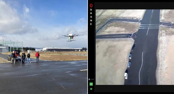 【国内初】LTE通信の無人航空管制システムでドローンを遠隔操作　薬や検体のドローン配送を想定した実証実験　GINZAFARM 画像