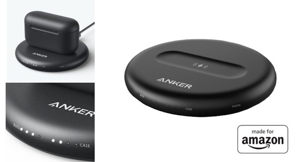 Anker 「第2世代 Echo Buds」専用に開発したワイヤレス充電器を発売　最大5W、Qi対応機器も充電可能 画像