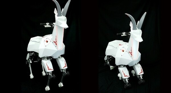 【速報】川崎重工業が開発中の四脚ロボット「RHP Bex」を国際ロボット展で公開　アスラテックが「V-Sido」で技術協力　 画像