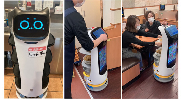 中華食堂日高屋 配膳・運搬ロボット50台を導入 見習いスタッフとして50店舗に順次配属開始 画像