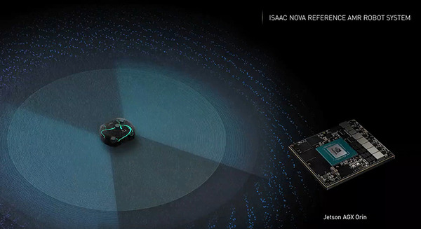 NVIDIA 自律走行搬送ロボットの開発を加速する「Isaac Nova Orin」を発表 最大550TOPSの性能を提供 画像