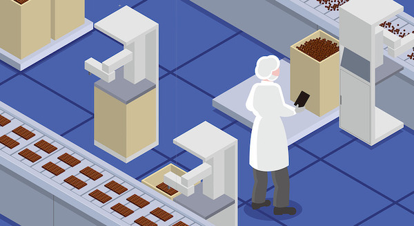 食品工場向けロボットシステムが明治工場内の単純作業を省人化 筑波大発AIロボベンチャー Closerが実証実験 画像