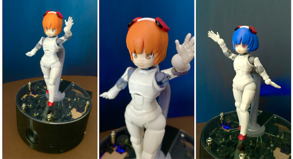 【動画あり】身長14cmのロボットフィギュア進化型「フィギュア3.0クレア」を発表　スピーシーズがプラチナマイスターを募集 画像