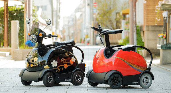 【先端技術×伝統工芸技術】 パーソナルモビリティ『RODEM』漆塗り特別モデル「佐藤喜代松商店」とコラボ 画像