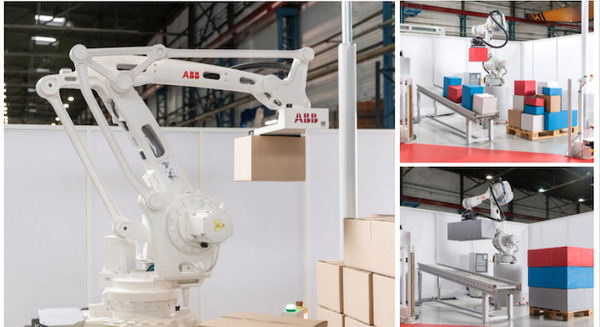 ABB 最大2.8mの高さのパレットを迅速かつ効率的に処理する「ロボットデパレタイザ」を発表 画像