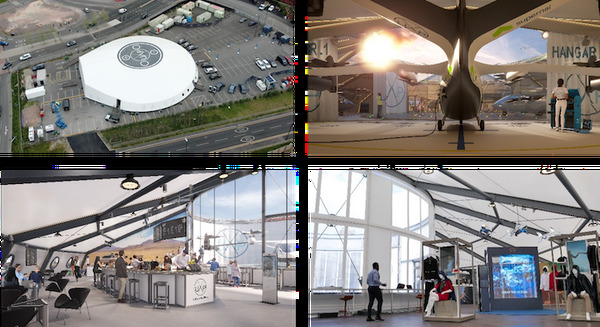 空飛ぶクルマの離発着場「バーティポート」早期実用化に向けて ブルーイノベーションと英UAP社が業務提携 画像