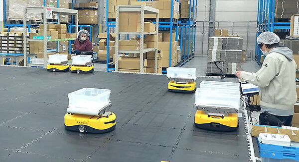 t-SortをEC拠点のピッキングに活用 　第一弾として富士ロジテック・ネクストに「t-Sort OPS」 提供開始　プラスオートメーション 画像