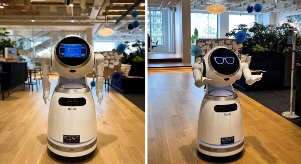 SGST「WeWork」で案内ロボットの実証実験を開始　ゲストのチェックインやフロア案内等を実施　ウイズコロナ時代のオフィスDX化を推進 画像