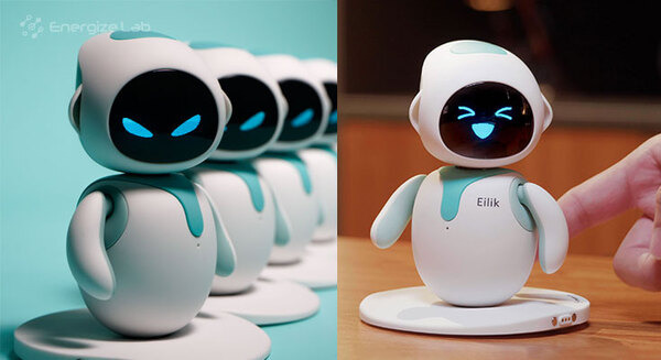 小さなコンパニオンロボット「Eilik」(アイリック)日本上陸 感情と知能を搭載、CAMPFIREで受付中 画像