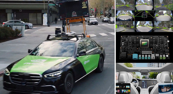 NVIDIA 自動運転AI「DRIVE Thor」集中型車載コンピュータを発表 「DRIVE Concierge」車載インフォテインメントも統合制御へ 画像