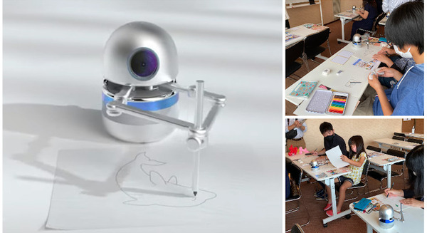 お絵かきロボット『Dr.Quincy』CAMPFIREで先行予約販売 子どもや高齢者の脳トレをサポート 継続的なアップデートを計画 画像