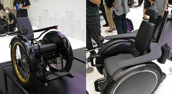 トヨタ、階段も登れる「自由」な電動車椅子「JUU」を国際福祉機器展2022で公開　車載部品活用で高信頼性とコストメリットを実現 画像