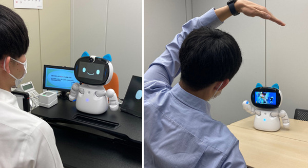 KDDI、AIロボットとの対話でスポーツの習慣化を目指す実証を開始 スポーツ庁「令和4年度 Sport in Life 推進プロジェクト」に採択 画像