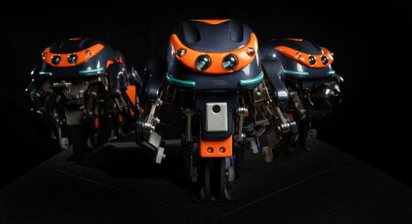 下水道の点検を支援する群れで働くクモ型ロボット発表　2022年はワークロイド元年！テムザックは労働環境に革命を起こすか 画像