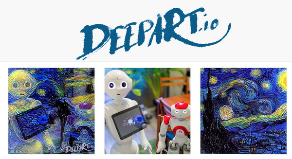 【人工知能】「deepart.io」でロボット写真を芸術作品にしてみた 画像