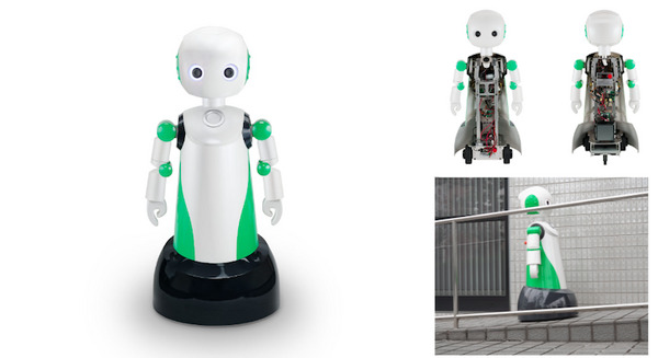 ヴイストン 研究開発用の等身大ロボット「Robovie-R4」を発売 メガローバーVer.3.0を採用 内蔵バッテリーから搭載機器に給電可能 画像
