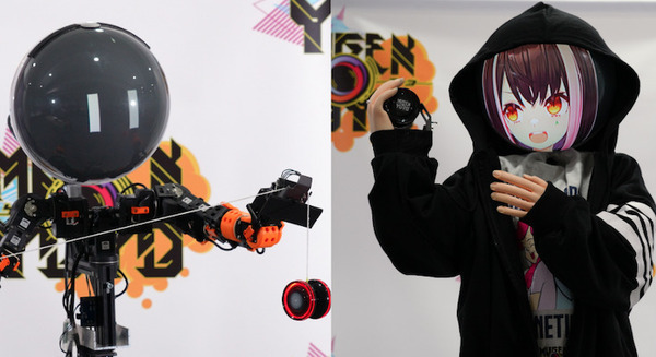 ムゲンヨーヨーの技を披露するロボット！？アスラテックがロボット操作システム「V-Sido Bilateral」で実現 画像