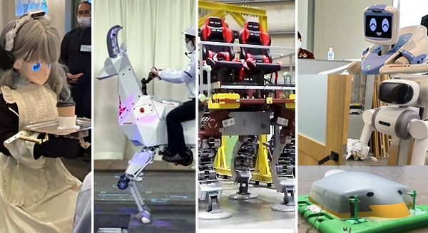 2022年に話題になったロボットたち ロボスタ記事で振り返る 未来のカフェ/自動PCR検査/ASIMOの卒業/ウマ型変形四脚ロボット/配膳ロボ/メイドロボカフェ/カルガモロボ 画像