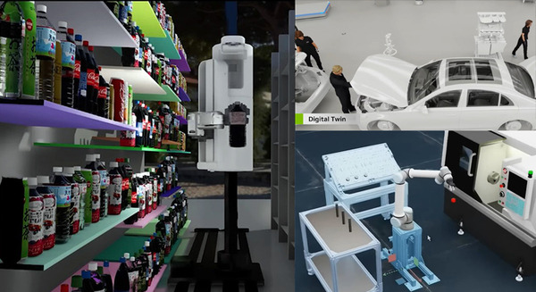 NVIDIA「CES 2023特別講演」動画を公開　メルセデスなど導入事例も多数紹介、ロボットのシミュレータやデジタルツイン導入が進む 画像