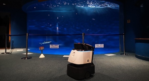 DX清掃ロボット「Whiz i アイリスエディション」仙台うみの杜水族館に導入 水族館での導入は初 画像