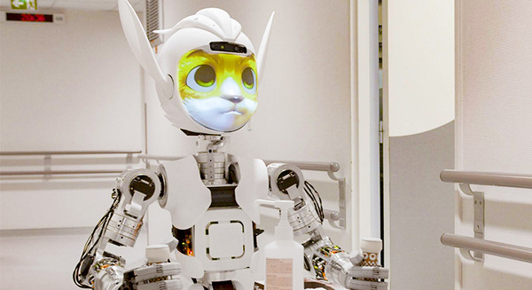 【速報】新型キャラクター・ロボット「Miroki」(ミロキ) 日本で初披露 Pepper共同開発者の手による会話できる配達ロボット 画像