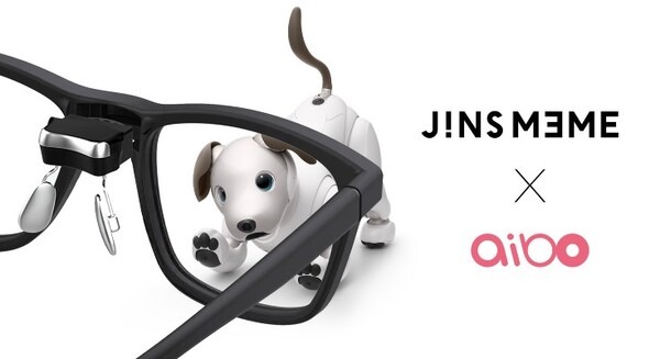 JINS MEMEとaiboが異色のコラボ、悪い姿勢が続くとaiboが「ワンッ！」と教えてくれる！ココロとカラダのケアを楽しくサポート 画像