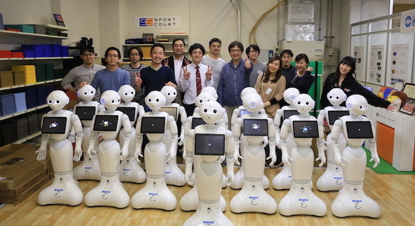 「複数台のペッパーをつかったハッカソン！」に行ってきました。 画像