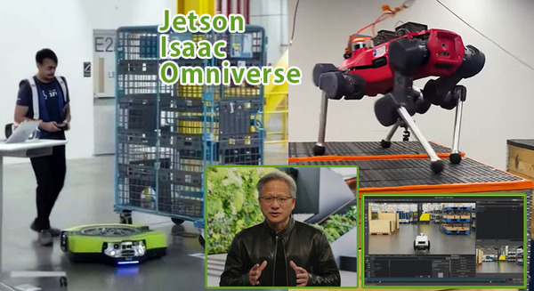 NVIDIA ロボティクス向けエッジAI「Jetson」と開発を効率化する「Isaacシミュレータ」と「Omniverse」の拡充を発表 画像