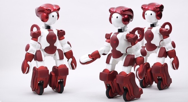 日立が高さ90cmの新ロボット「EMIEW3」を発表！ 2018年度の販売を視野に。 画像