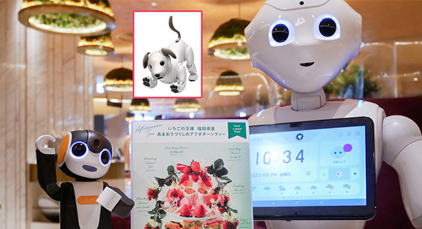 【速報】ロボットのアイドルグループ『THE★ROBOTS』結成はエイプリルフールネタじゃなかった!ダンスを「Pepper PARLOR」で披露(期間限定) 画像