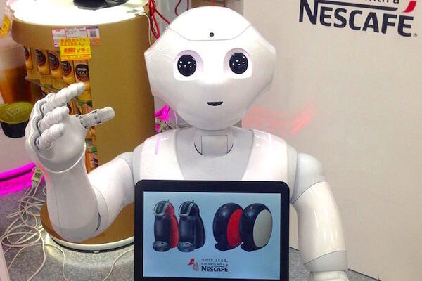 ネスカフェのPepperによる接客を体験してきました 画像