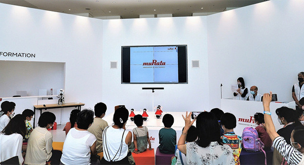 可愛い離れわざロボット「村田製作所チアリーディング部」が子ども向け科学体験施設の横浜「mulabo!」でパフォーマンス披露へ 画像