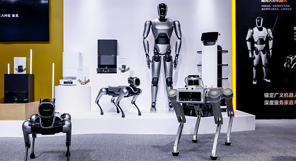 Dreameが汎用ヒューマノイド、4足歩行ロボット(家庭用/産業用)、配達ロボットなどを披露 「世界ロボットコンテスト2023」に初出展 画像