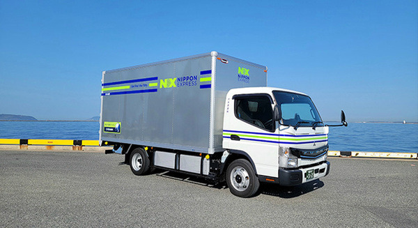 NEC、ENEOS、日通 EVトラック普及拡大に向けた「経路充電」の実証実験を福岡で開始　EV運用支援アプリの機能と有効性も検証 画像