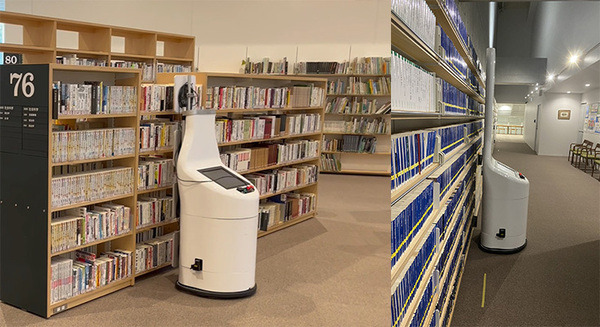 大日本印刷がロボットとRFIDタグを活用した図書館向け蔵書点検サービスを開始 蔵書点検作業の時間を8割以上削減 画像