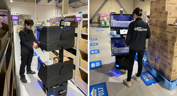 ハピネットが物流センターでラピュタの協働型ピッキング支援ロボットを稼働開始　導入を決めた4つのポイントを公表 画像