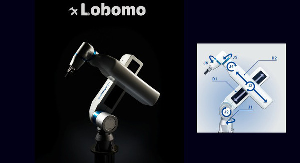 ローレルバンクマシン　8軸多関節ロボット『ｘLobomo』多関節とスカラロボットの動作を融合　新たな動きを「国際ロボット展」で発表 画像