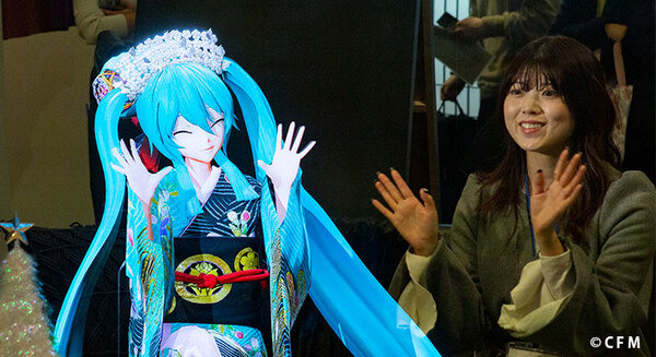 【NTTの新技術】中村獅童×初音ミク「超歌舞伎 今昔饗宴千本桜」と驚きの「裸眼XR 初音ミクあいせき」体験レポート【歌舞伎座で初公演】 画像