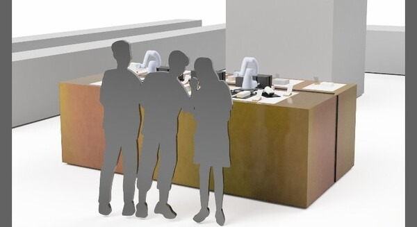デンソー、生成AIを活用したロボット販売員「COBOTTA」が 人と働くデモイベントを名古屋で開催 1月13-14日 画像